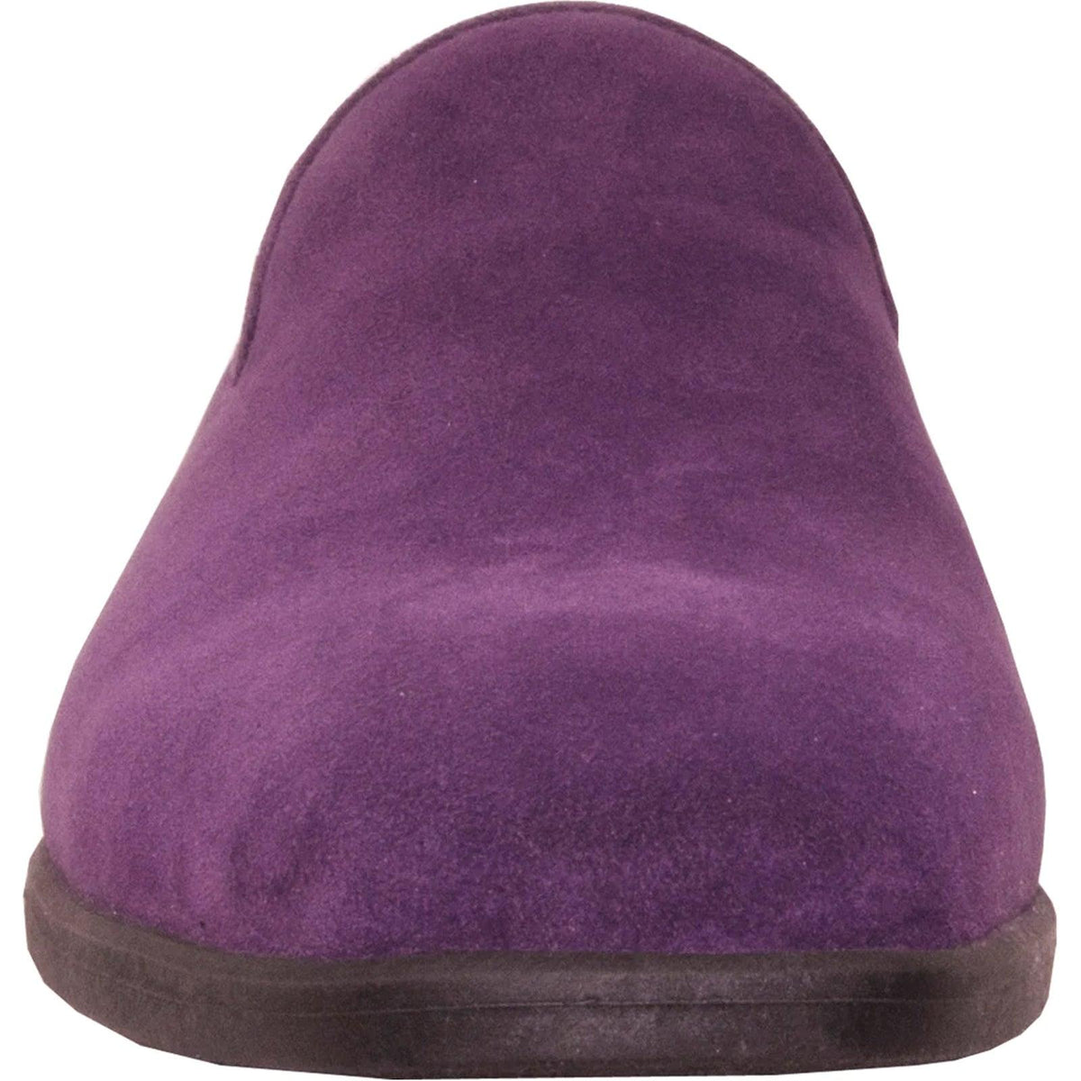 "Bravo Men's Purple Suede Slip-On Dress Loafer: the Perfect Wedding & Prom Shoe" - USA Men's Outlet