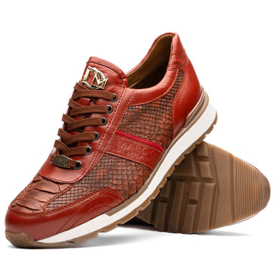 Marco Di Milano Brescia: Antique Cognac Leather Dress Shoe