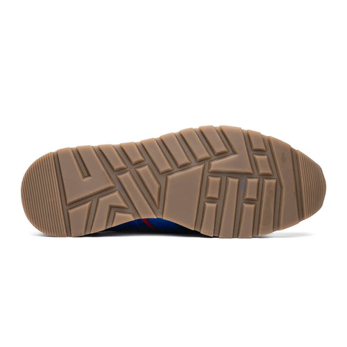 Marco Di Milano Brescia Python & Calfskin Sneakers Blue