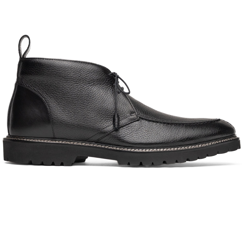 Zelli Campo High Deerskin Chukka Boot Black (48-595-BLK)