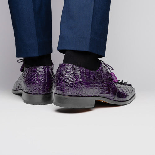 Marco Di Milano Cancun Purple Suede Loafers