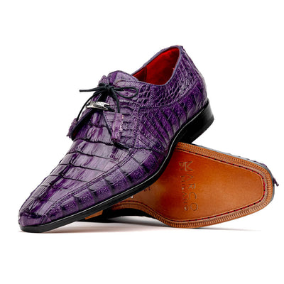 Marco Di Milano Cancun Purple Suede Loafers