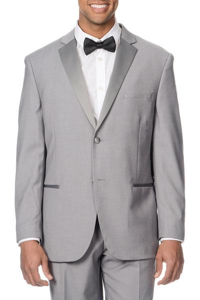 Manhattan Light Grey 2-Button Notch Tuxedo (2-Piece Set) by PROMTUXEDO
