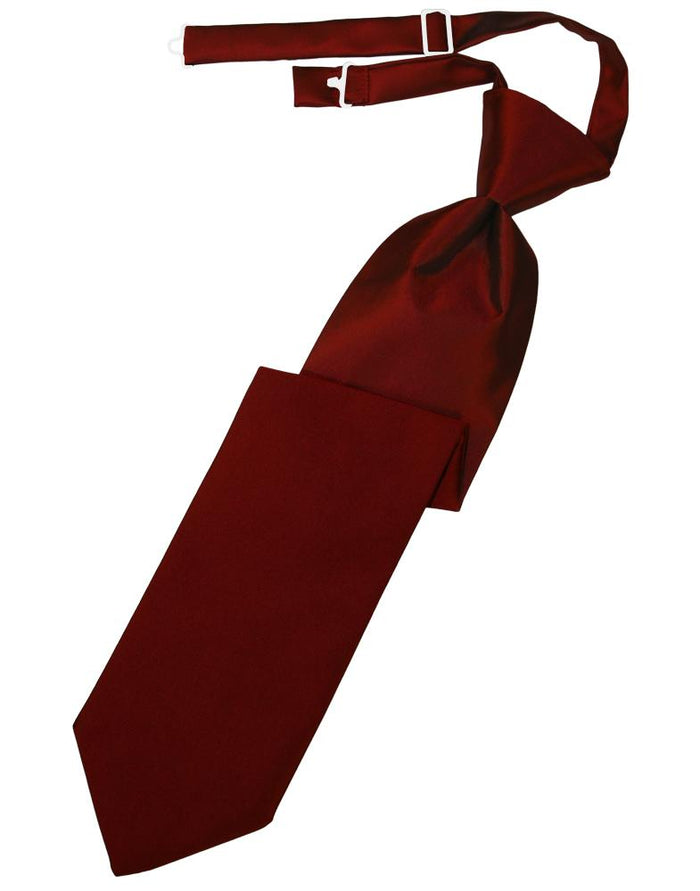 Apple Luxury Satin Kids Necktie by Cardi