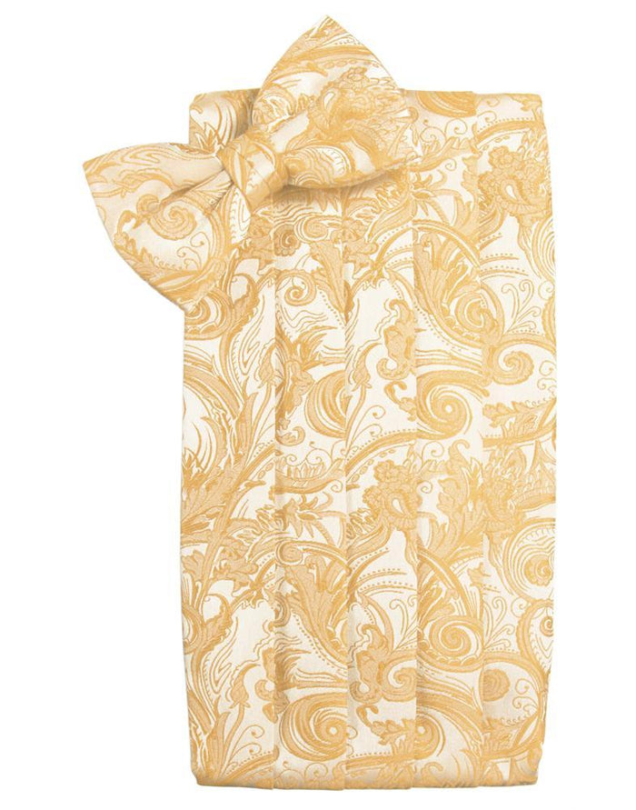 Apricot Tapestry Cummerbund by Cardi