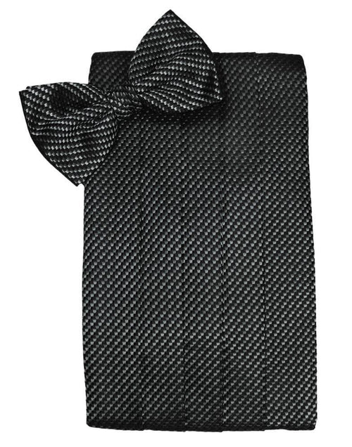 Asphalt Venetian Kids Cummerbund Cardi