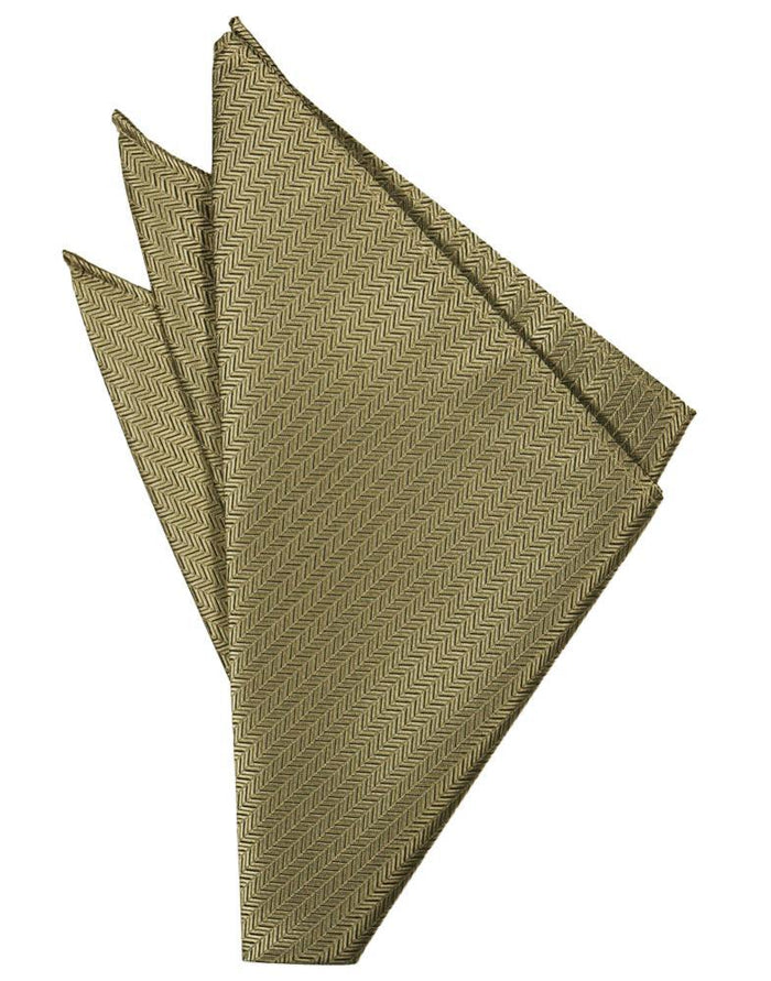 Bamboo Herringbone Pocket Square by Cardi