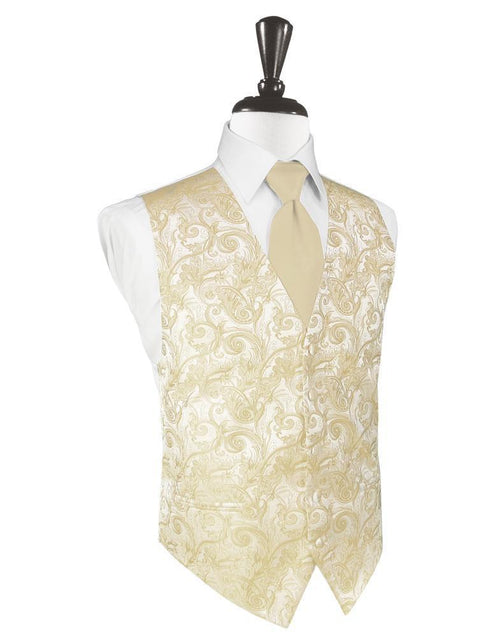 Bamboo Tapestry Tuxedo Vest by Cardi