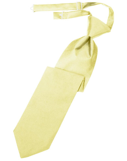 Banana Luxury Satin Kids Necktie Cardi