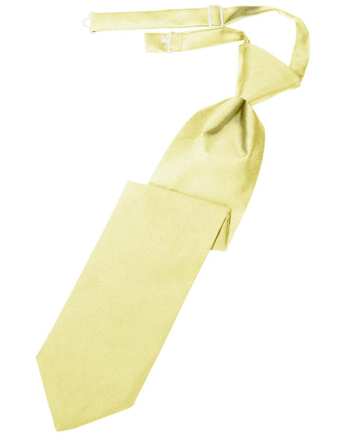 Banana Luxury Satin Kids Necktie Cardi
