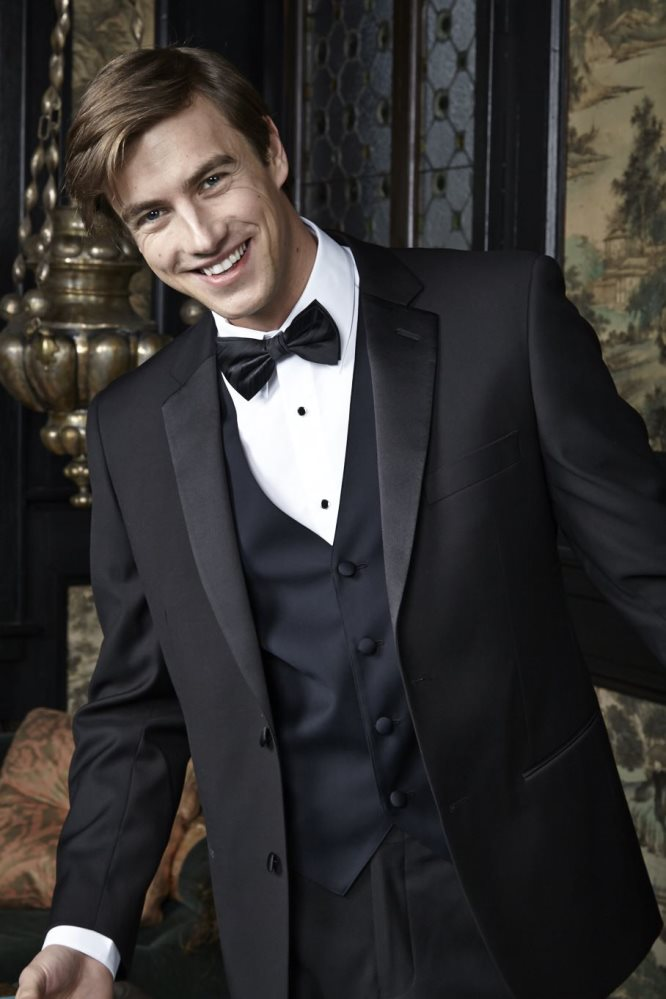 Barcelona Kids Black Tuxedo Jacket (Separates) by Cardi