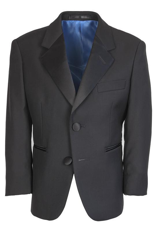 Barcelona Kids Black Tuxedo Jacket (Separates) by Cardi