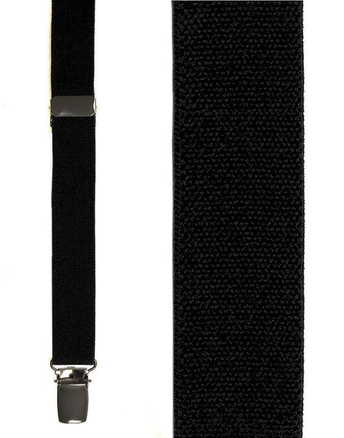 Black Oxford Suspenders by Cardi