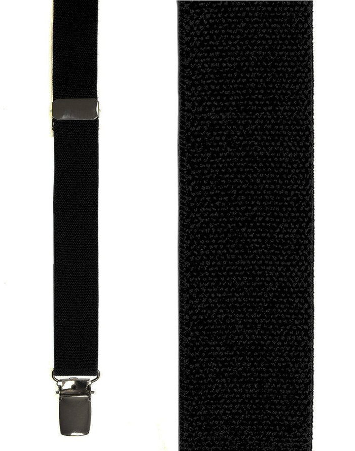 Black Oxford Suspenders by Cardi