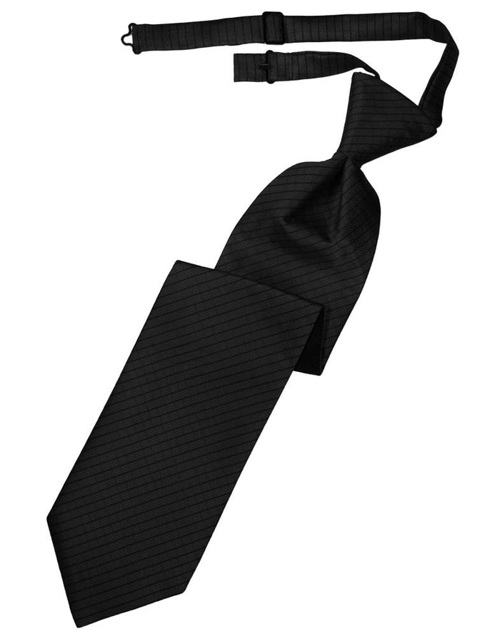 Black Palermo Windsor Tie by Cardi