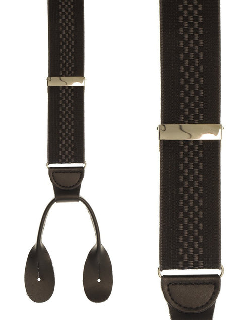 Black Regency Suspenders by Cardi