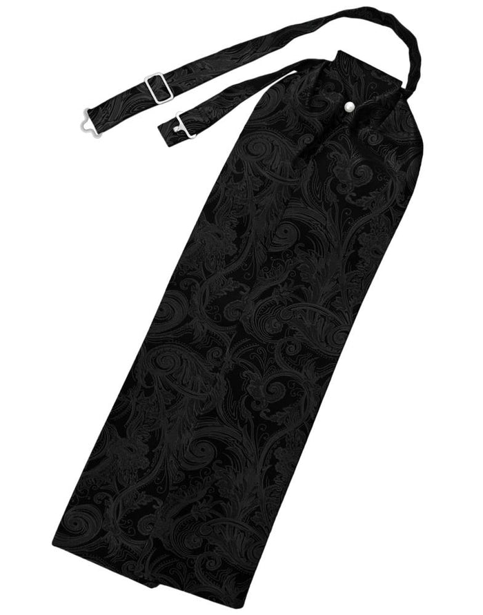Black Tapestry Ascot Cardi