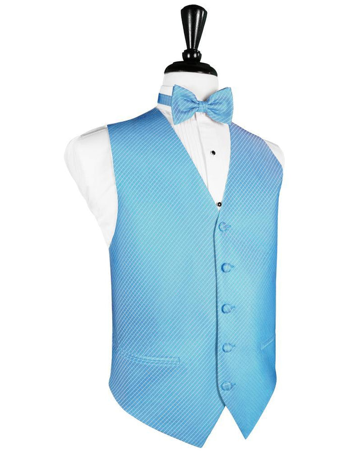 Blue Ice Palermo Tuxedo Vest Cardi