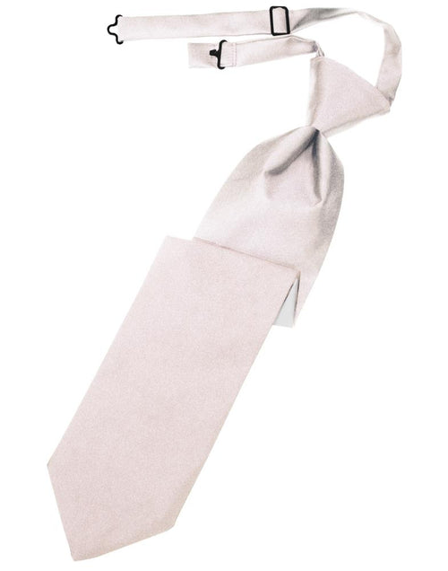 Blush Luxury Satin Kids Necktie by Cardi