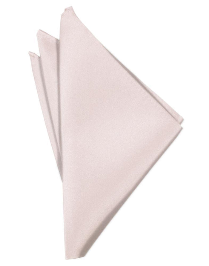 Blush Luxury Satin Pocket Square Cardi