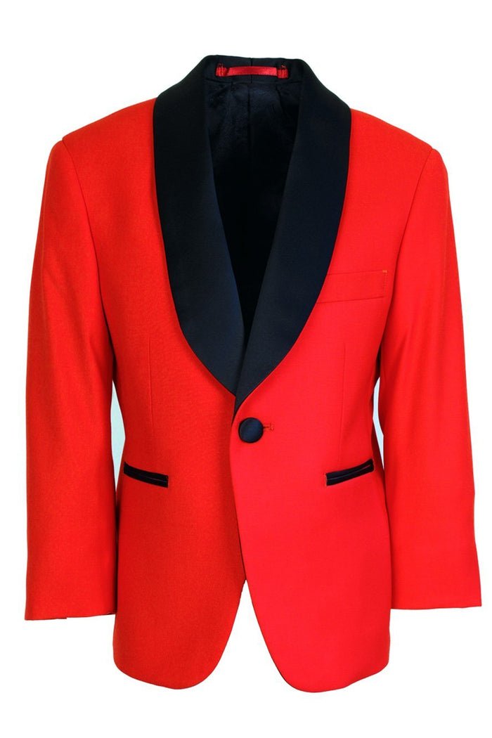 Bradford Kids Red Tuxedo Jacket (Separates) Cardi