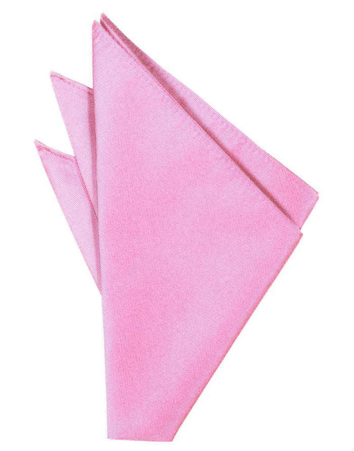 Bubblegum Solid Twill Pocket Square Cardi