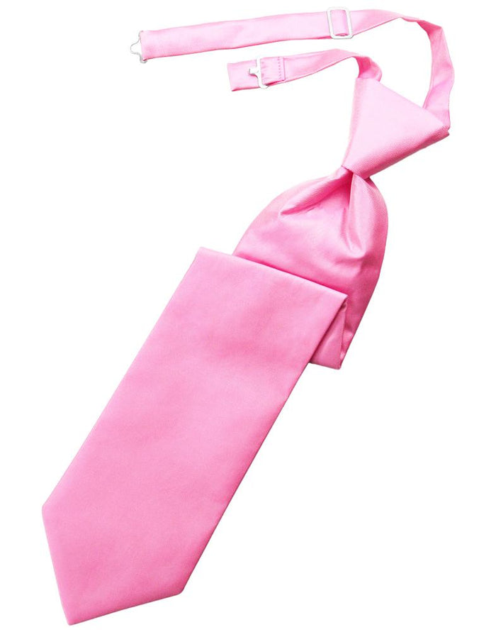 Bubblegum Solid Twill Windsor Tie by Cardi