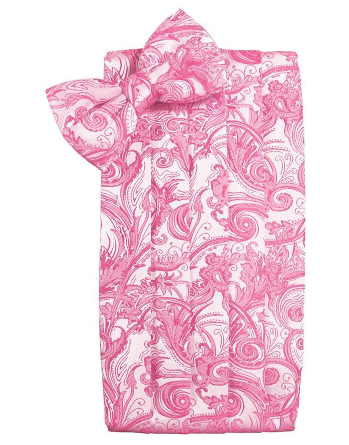 Bubblegum Tapestry Cummerbund Cardi