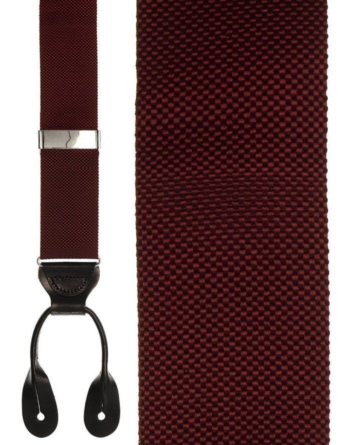 Burgundy Kennebunkport Suspenders by Cardi