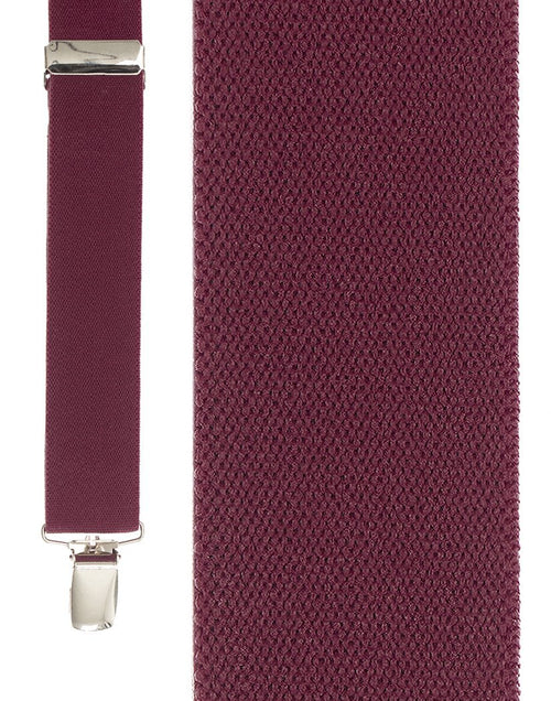 Burgundy Newport Suspenders by Cardi