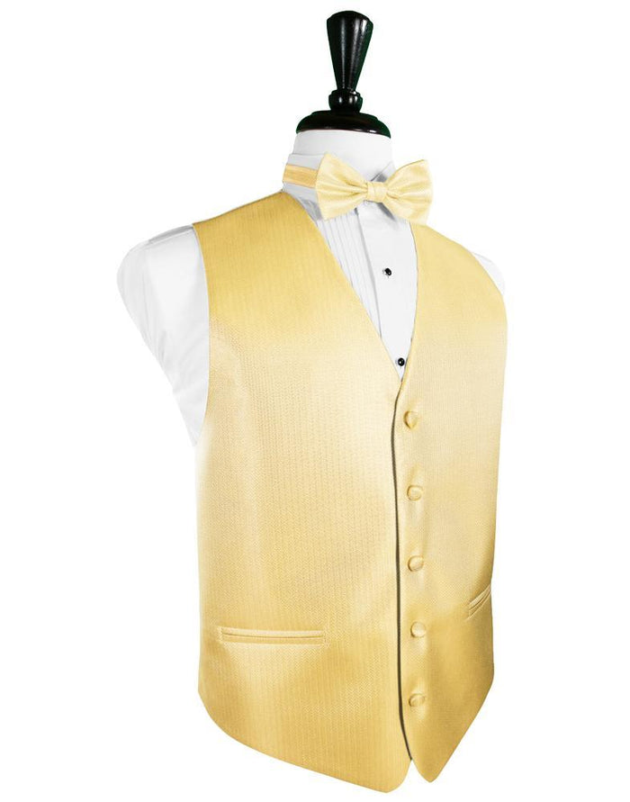 Buttercup Herringbone Tuxedo Vest by Cardi