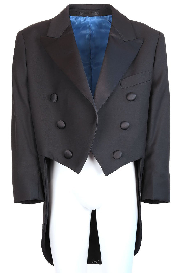 Capri Kids Black Tailcoat Tuxedo Jacket (Separates) by Cardi