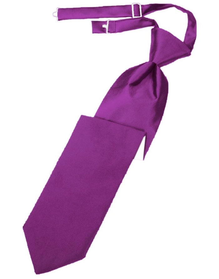 Cassis Luxury Satin Kids Necktie by Cardi
