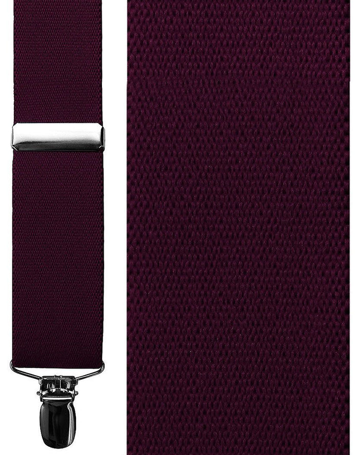 Catania Burgundy Suspenders by Cardi