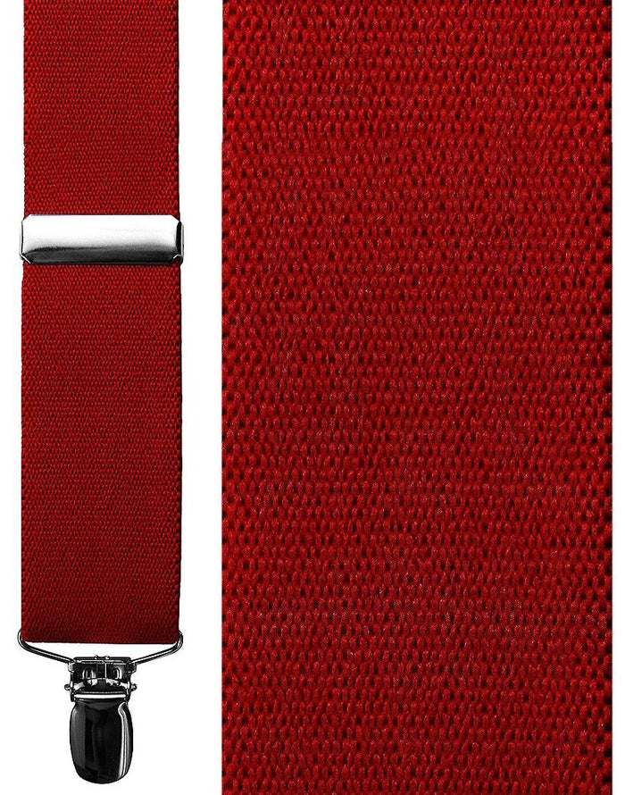 Catania Red Suspenders by Cardi