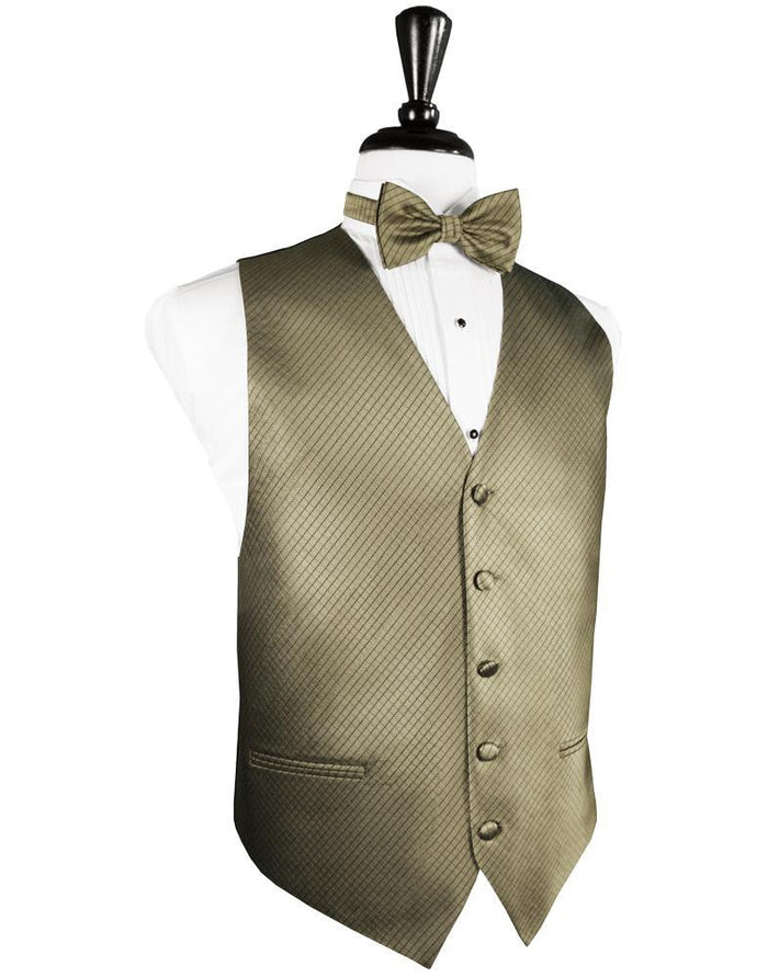 Champagne Palermo Tuxedo Vest Cardi