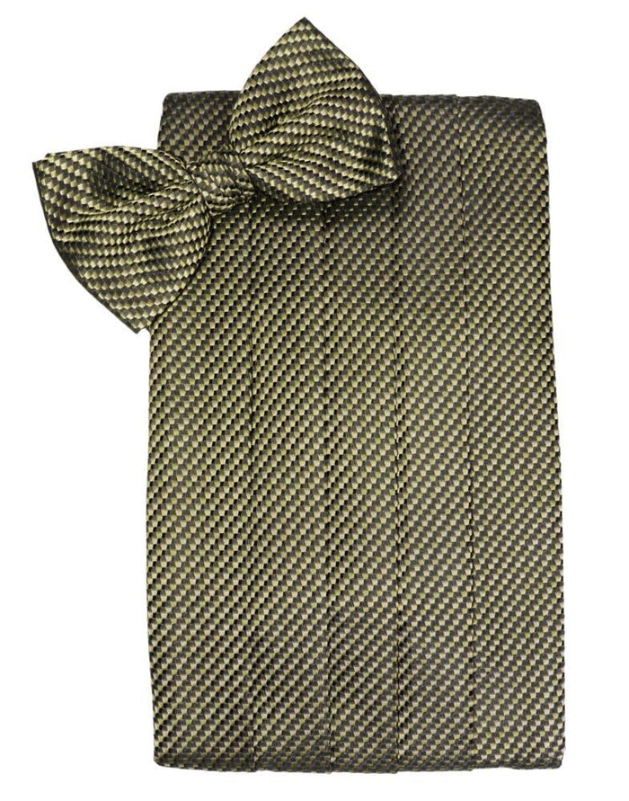 Champagne Venetian Cummerbund Cardi