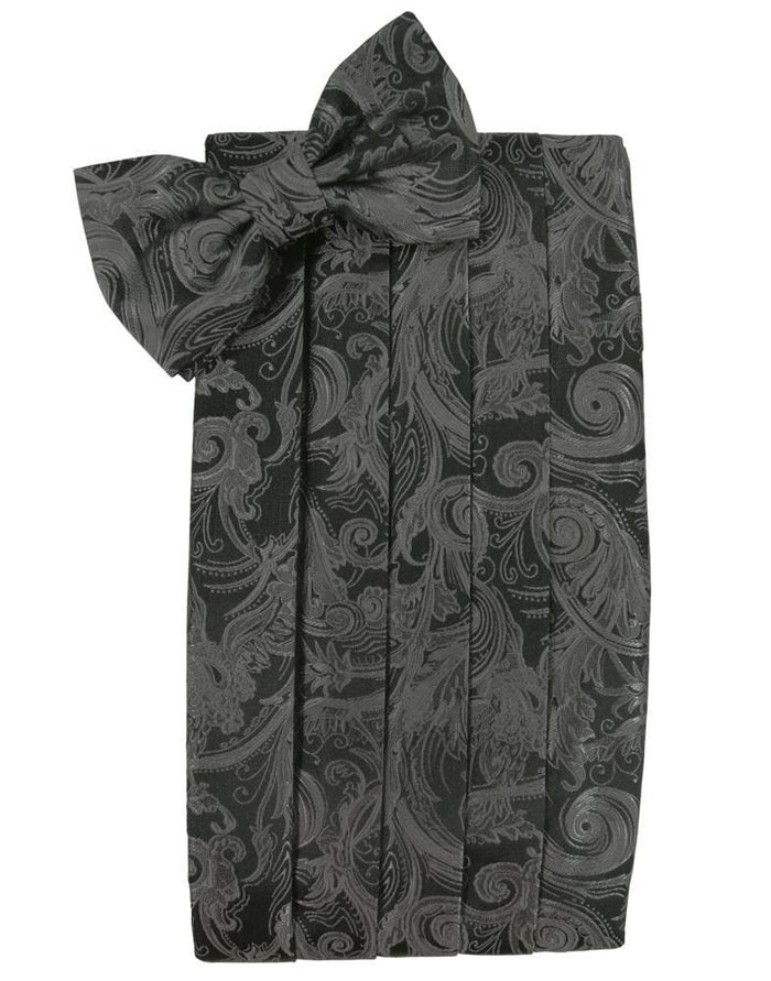Charcoal Tapestry Kids Cummerbund by Cardi