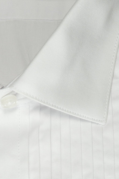 Charles White Spread Collar Tuxedo Shirt by Cardi