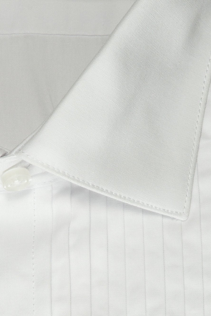 Charles White Spread Collar Tuxedo Shirt by Cardi