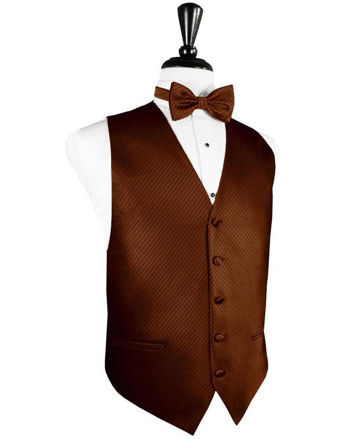 Cinnamon Palermo Tuxedo Vest Cardi