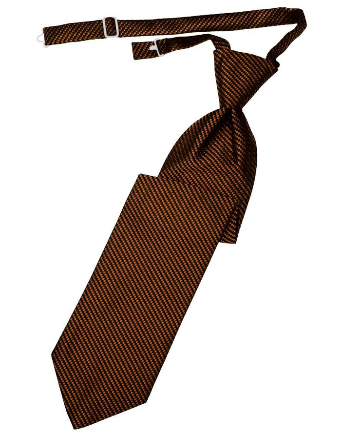 Cinnamon Venetian Kids Necktie Cardi