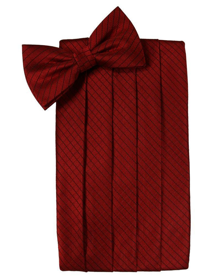 Claret Palermo Kids Cummerbund by Cardi