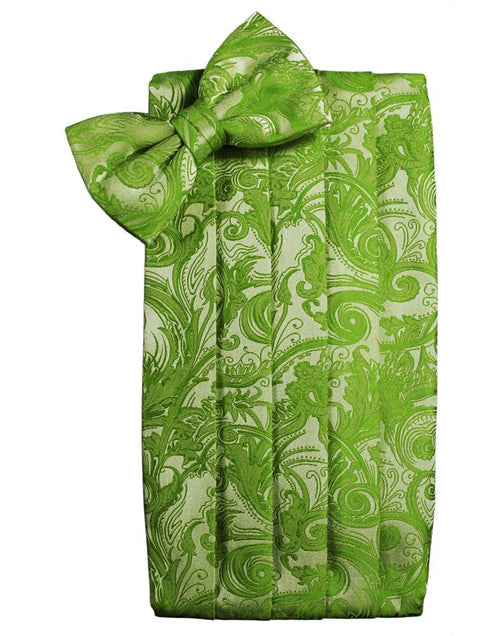Clover Tapestry Cummerbund Cardi