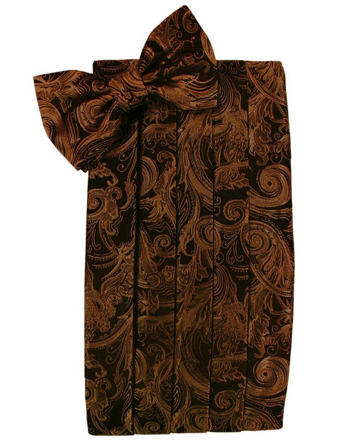 Cognac Tapestry Cummerbund by Cardi