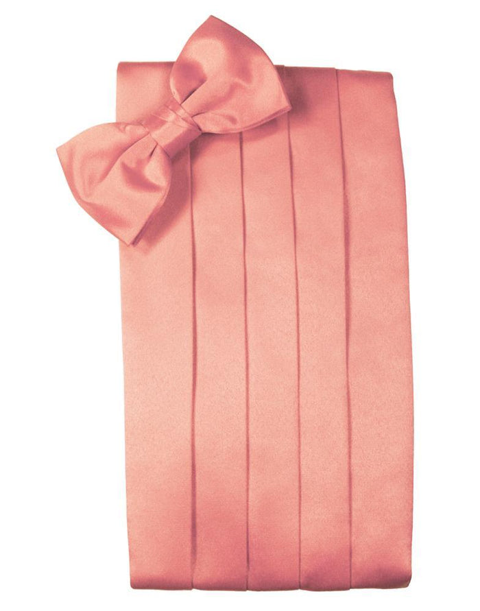 Coral Reef Luxury Satin Cummerbund Cardi