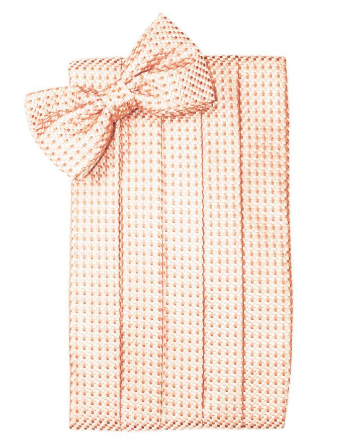 Coral Venetian Cummerbund by Cardi