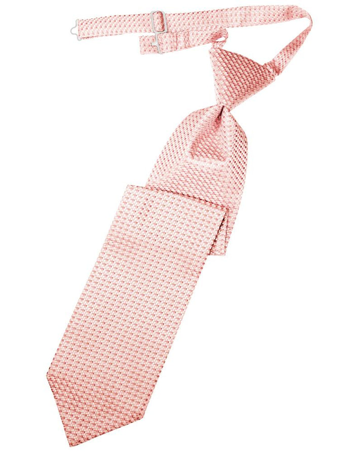 Coral Venetian Kids Necktie Cardi