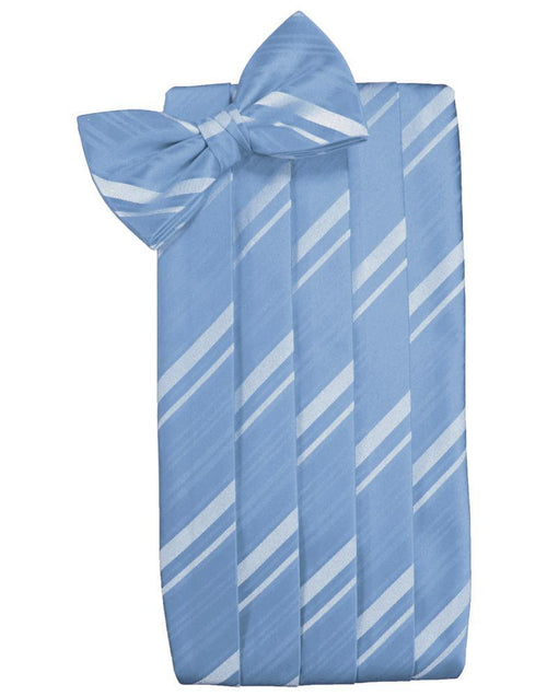 Cornflower Kids Striped Satin Cummerbund by Cardi