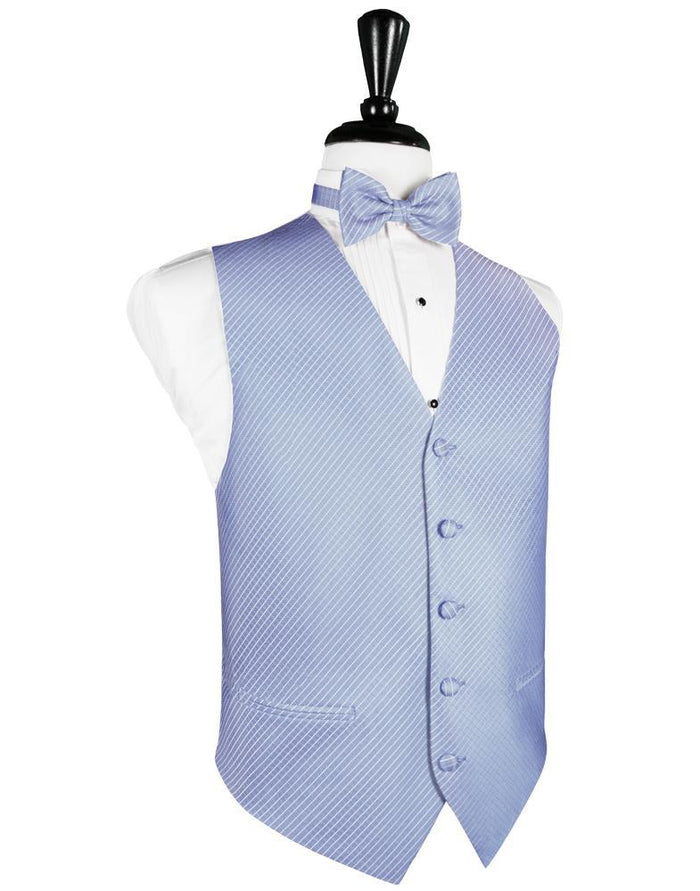 Cornflower Palermo Tuxedo Vest by Cardi